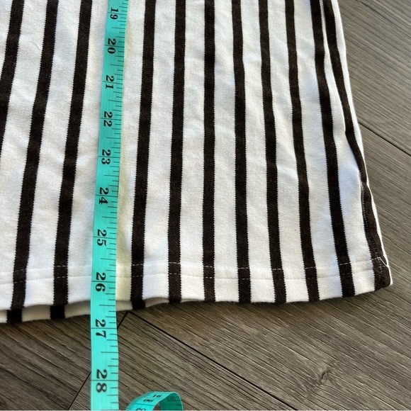 Civil Regime Shirt Mens Striped Crew Neck Logo Embroidered Pullover Size Medium - Picture 8 of 8